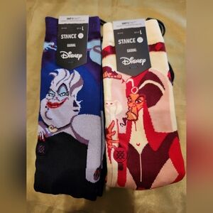 DISNEY SOCKS 2 PAIRS NWT